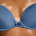 Soutien-gorge à armatures préformé Plunge, Bleu