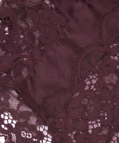 Slip br&eacute;silien taille haute Livia, Rouge