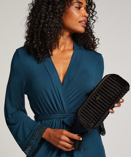 Kosmetiktaschen Velours, Rose