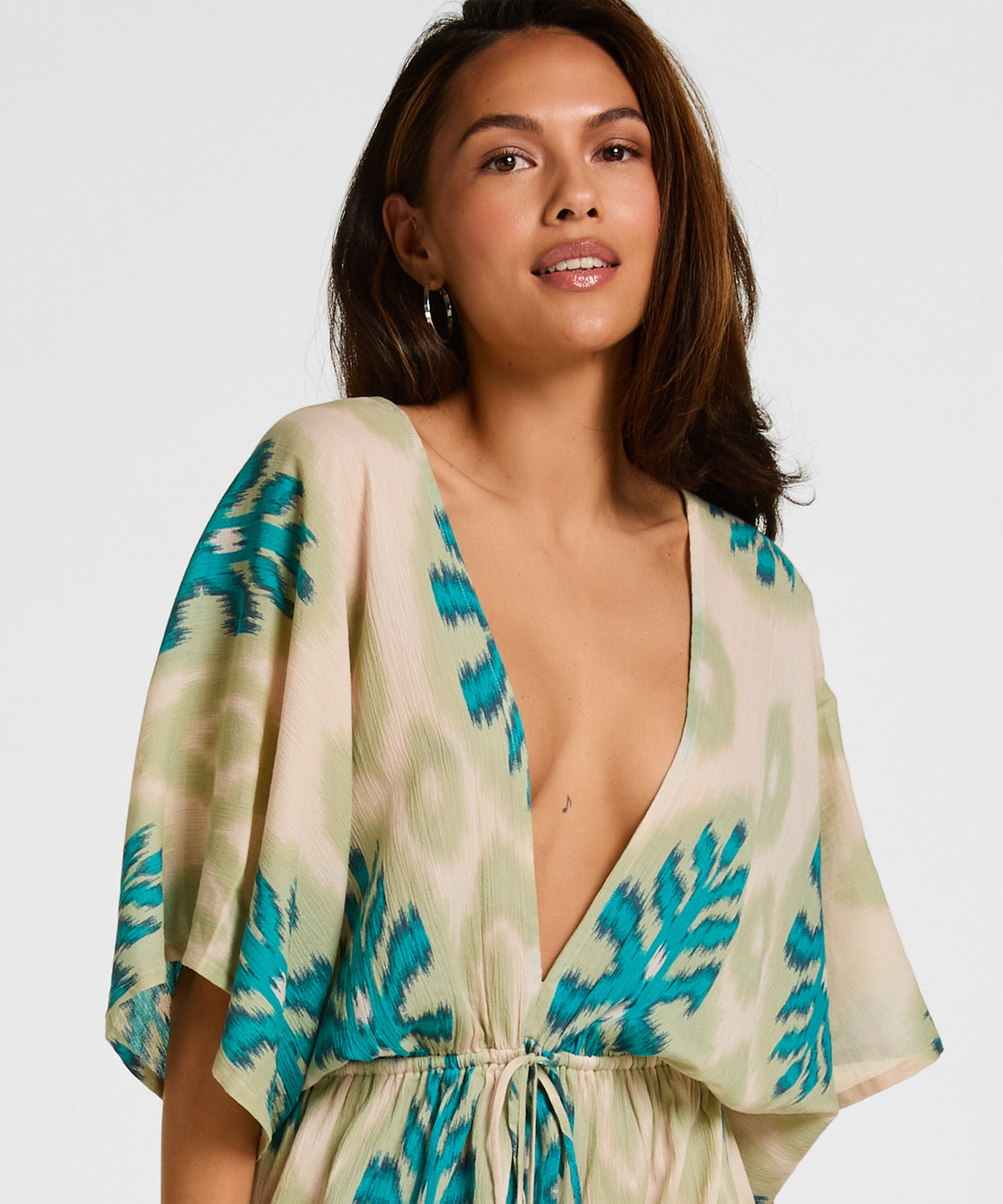 Robe de Plage Glam, Vert