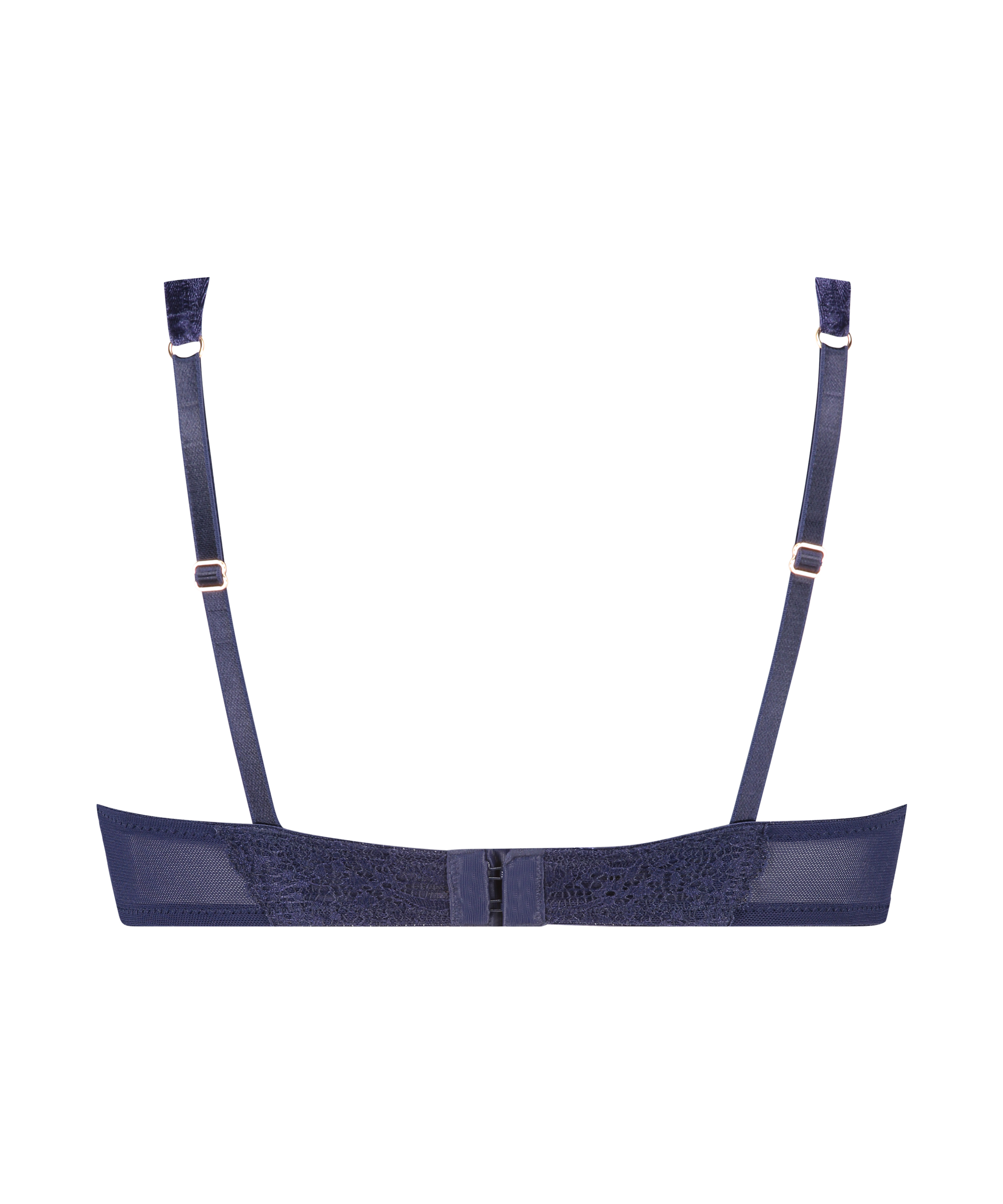 Unwattierter B&uuml;gel-BH Chase Rebecca Mir, Blau, main