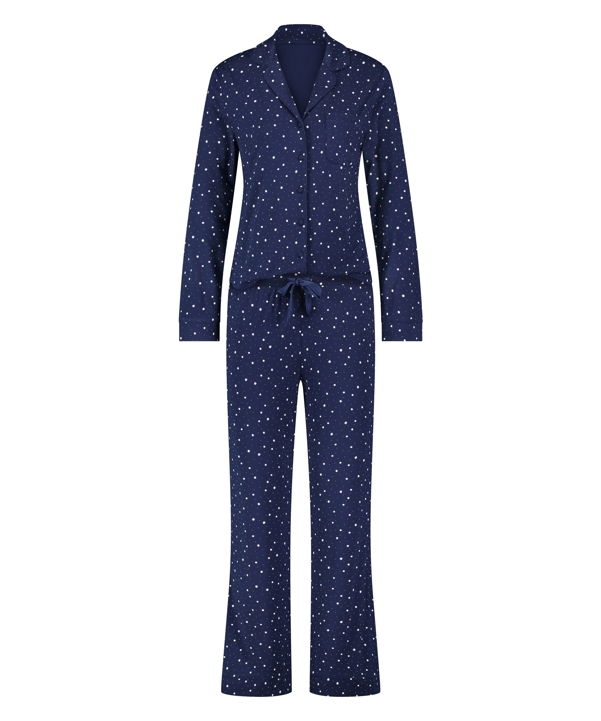 Ensemble pyjama, Bleu, main
