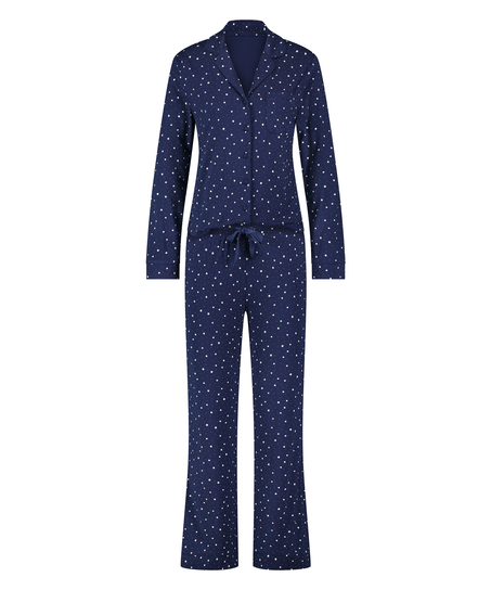 Ensemble pyjama, Bleu