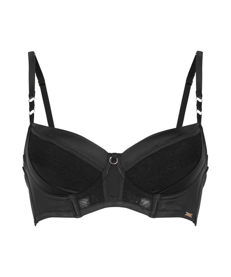 Soutien-gorge à armatures préformé Nicole, Noir