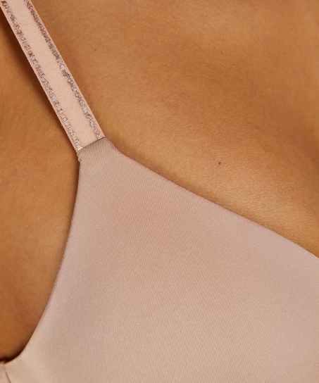 Soutien-gorge push-up préformé sans armatures Mona, Beige