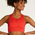 HKMX Soutien-gorge de sport The Pro Athlete Maintien niveau 3, Rouge