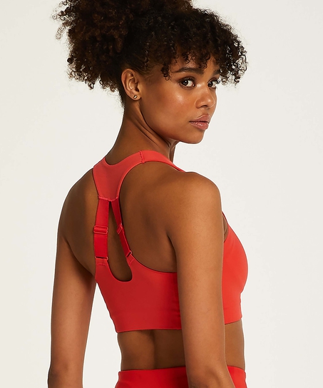 HKMX Soutien-gorge de sport The Pro Athlete Maintien niveau 3, Rouge