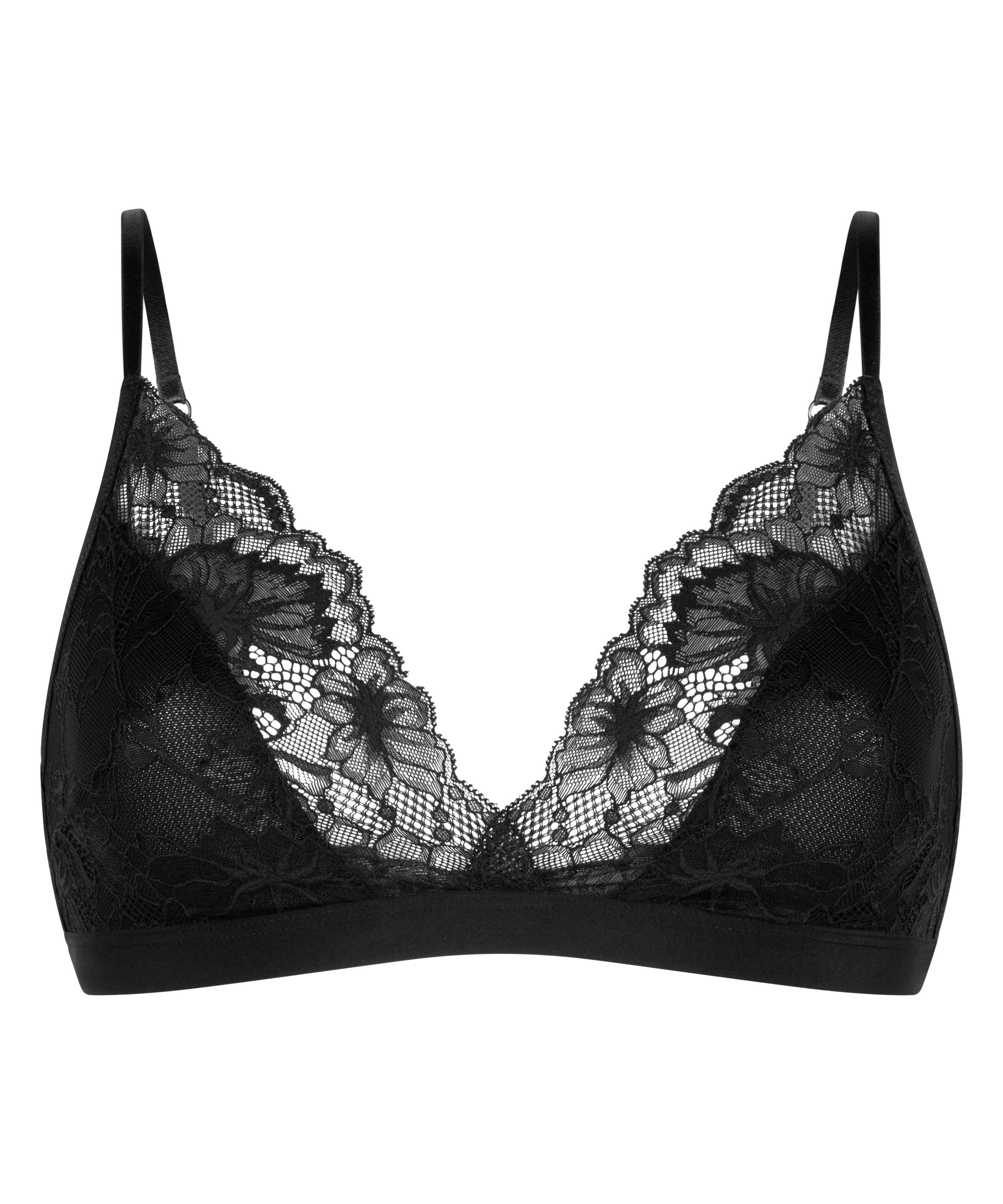 Bralette Stormi, Schwarz, main