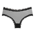 Brazilian V-shape mesh, Schwarz