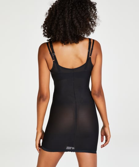 Formendes Scuba Kleid - Level 3, Schwarz