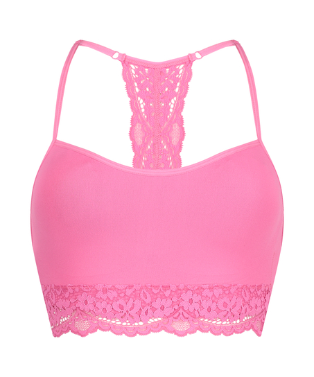 Brassi&egrave;re sans couture Marine, Rose
