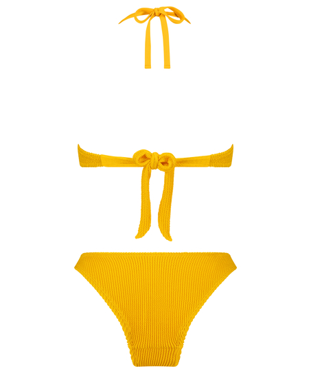 Bikini-Set Crinkle, Gelb