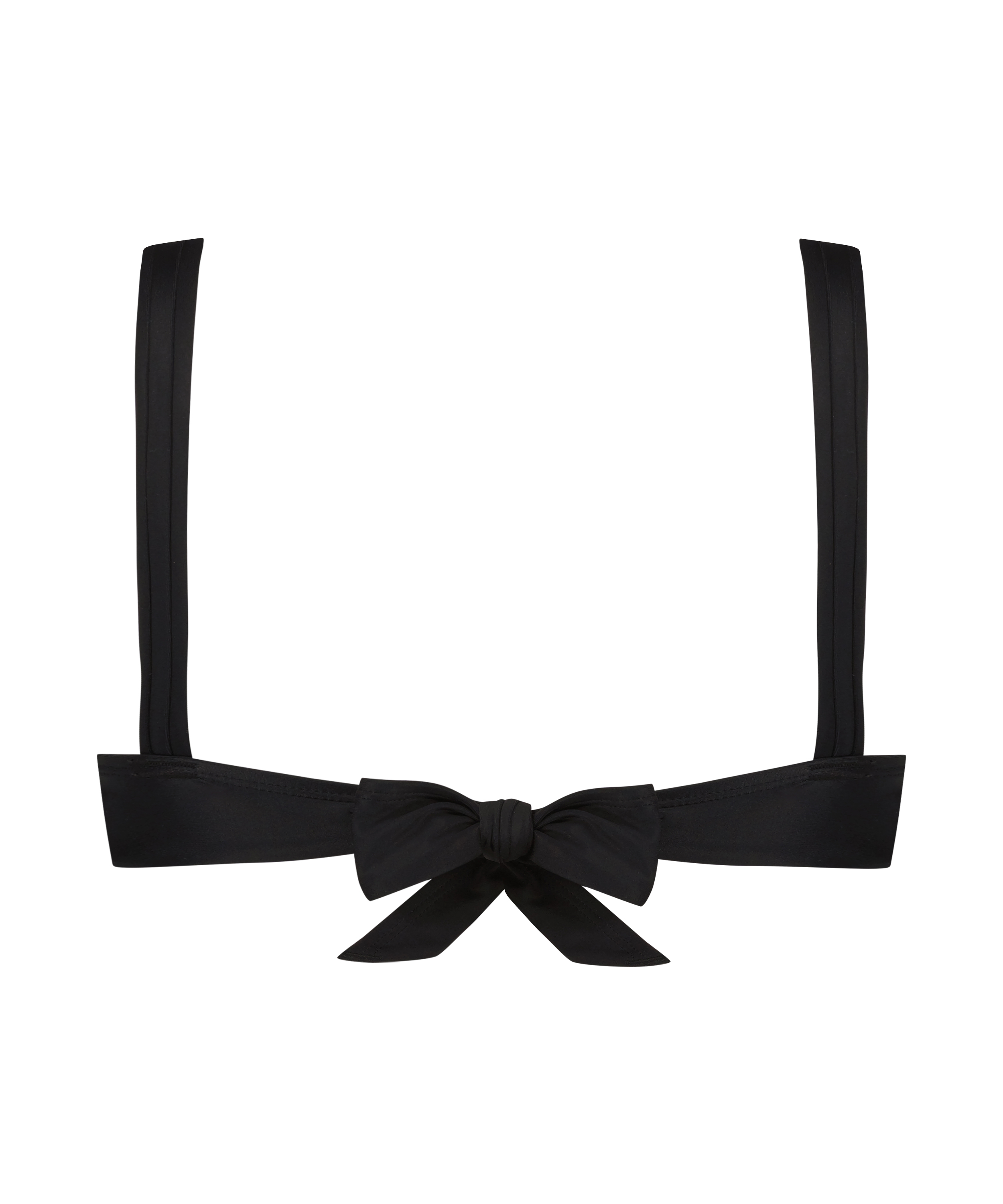 Triangel-Bikini-Top Luxe, Schwarz, main