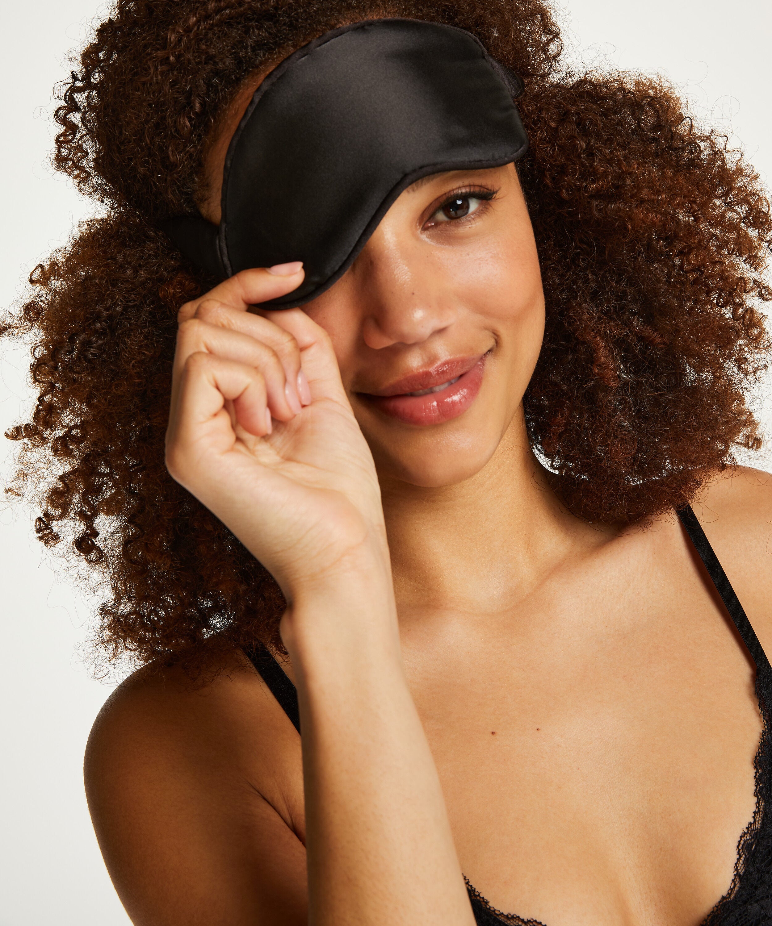 Schlafmaske, Schwarz