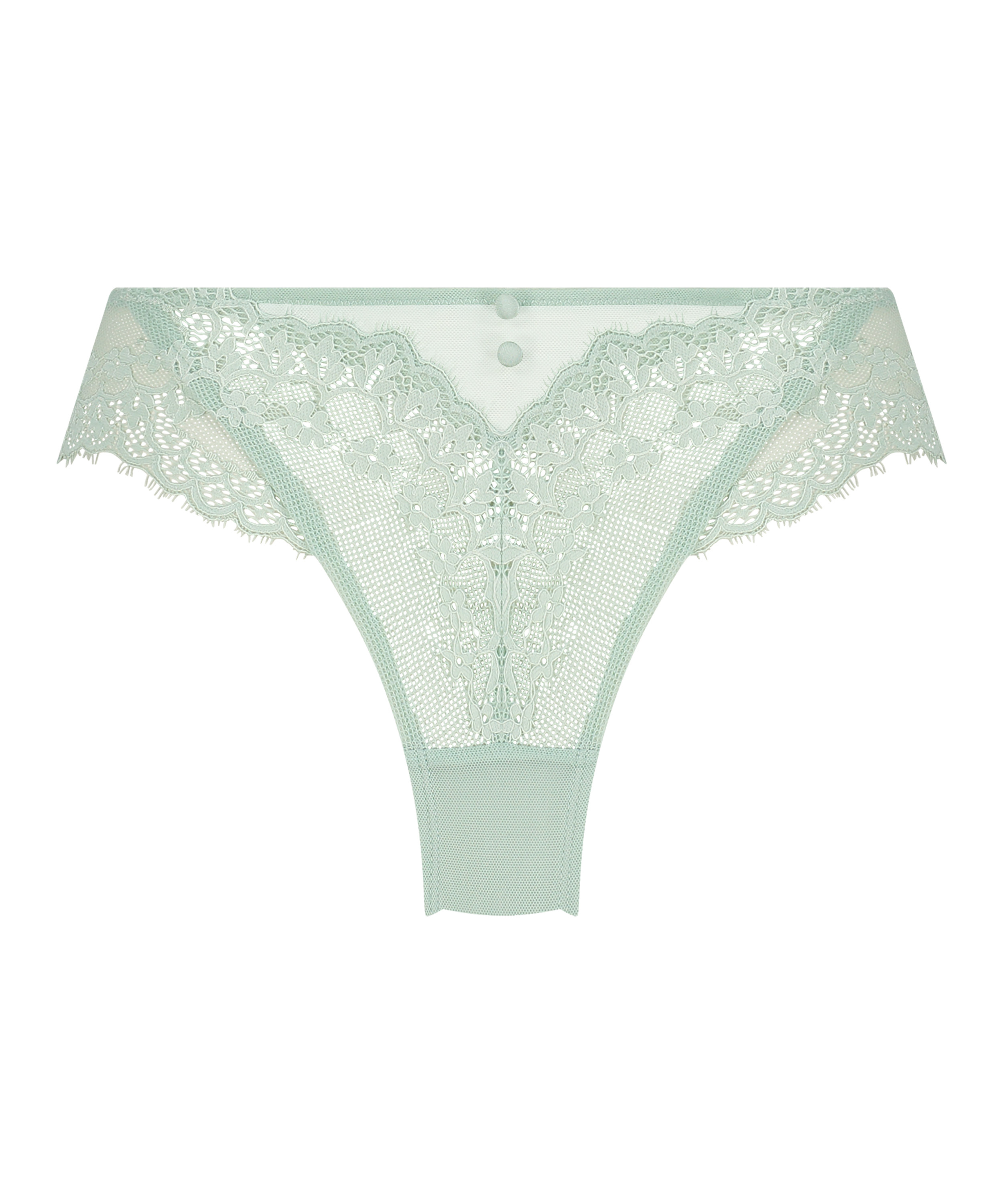 Slip br&eacute;silien Daisy, Vert, main