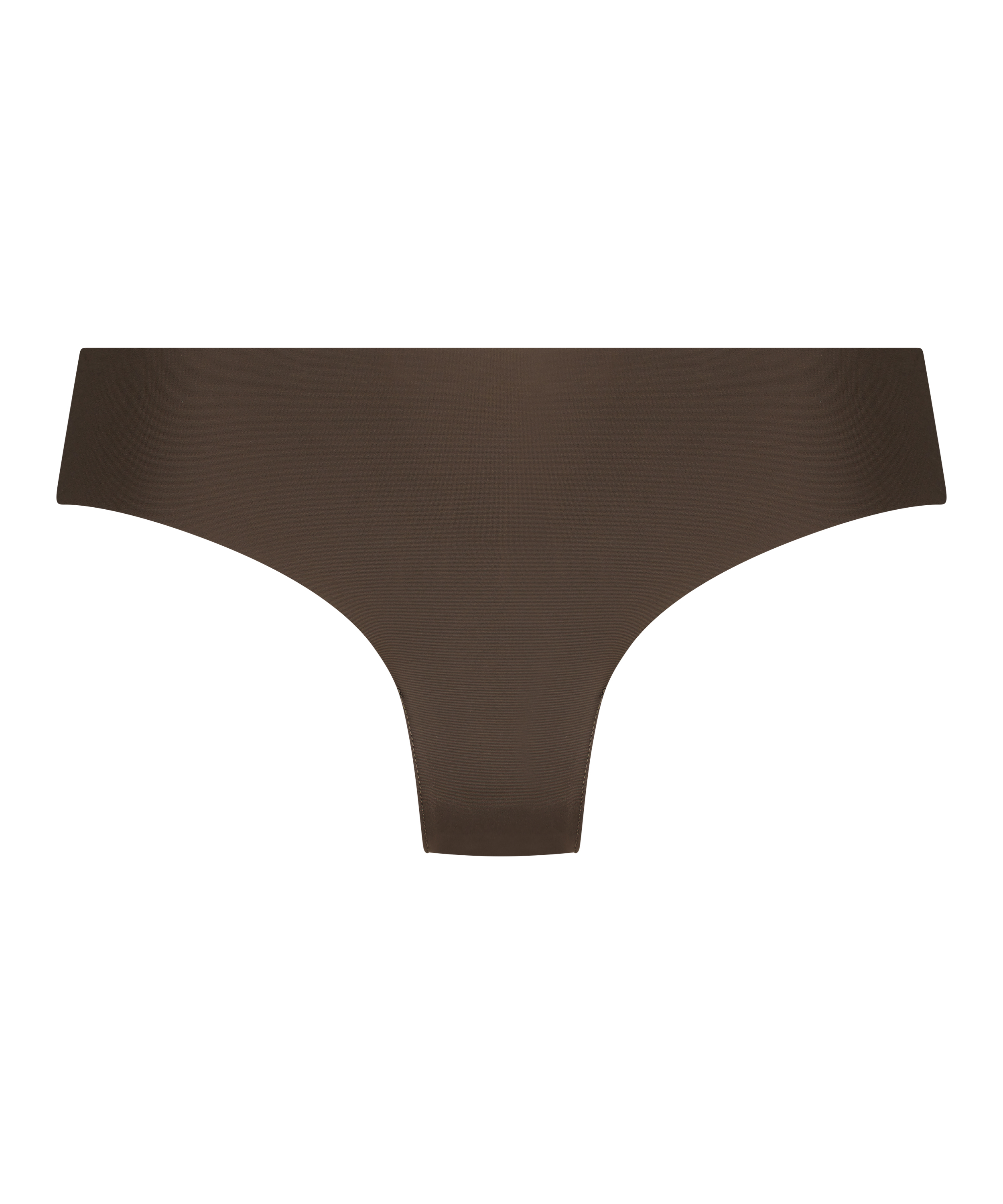 Slip br&eacute;silien Invisible, marron, main