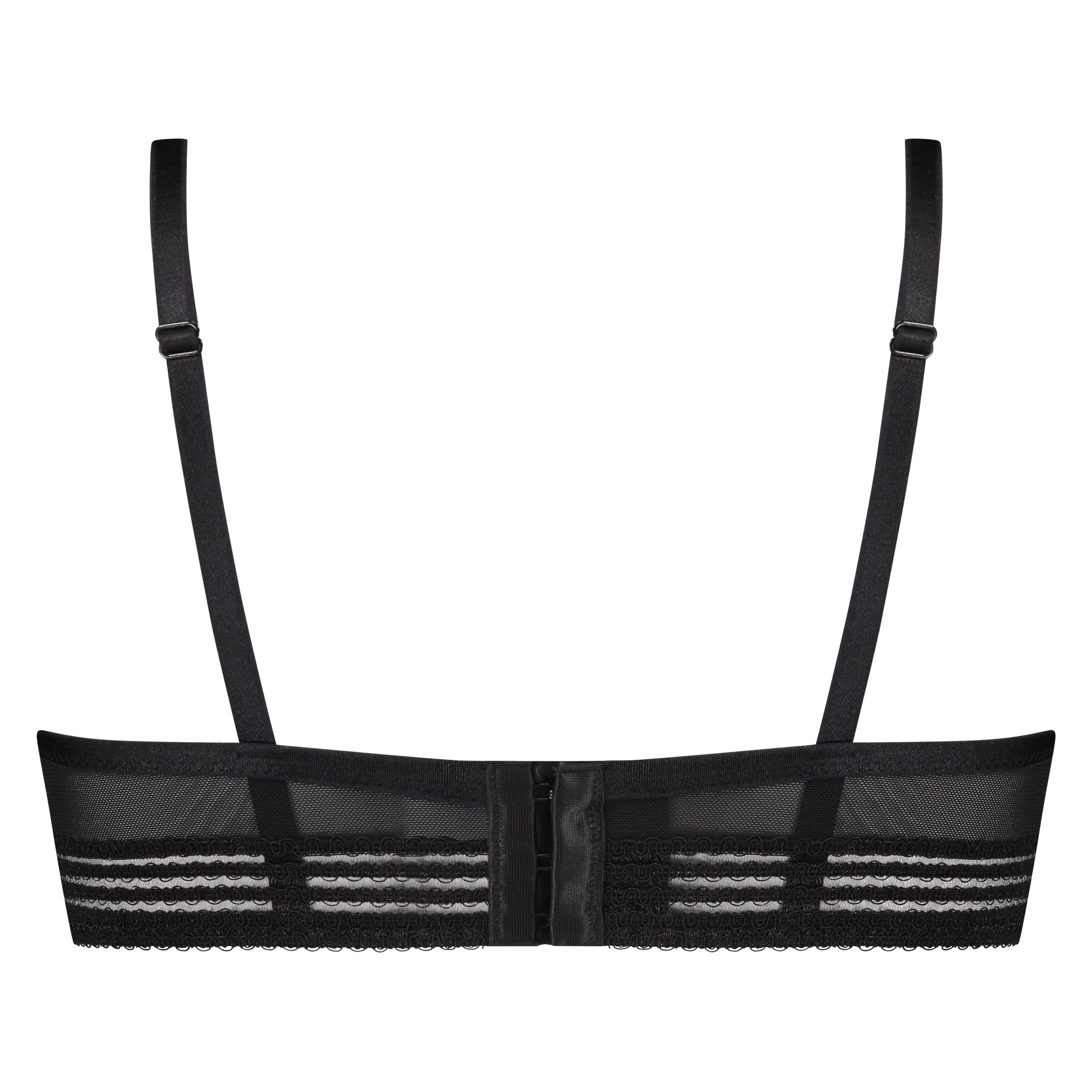 Soutien-gorge &agrave; armatures non-pr&eacute;form&eacute; Eden, Noir, main