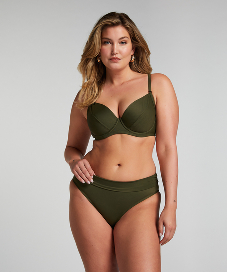 Slip de Bikini Rio Luxe, Vert