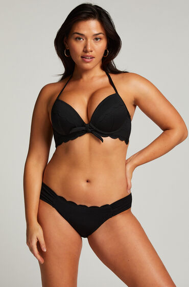 Image of Hunkemöller Bikini-Slip Scallop Schwarz