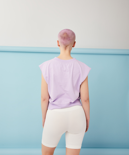 T-Shirt Spill The Tea, Blau