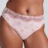 Hochgeschnittener Slip Diva, Rose