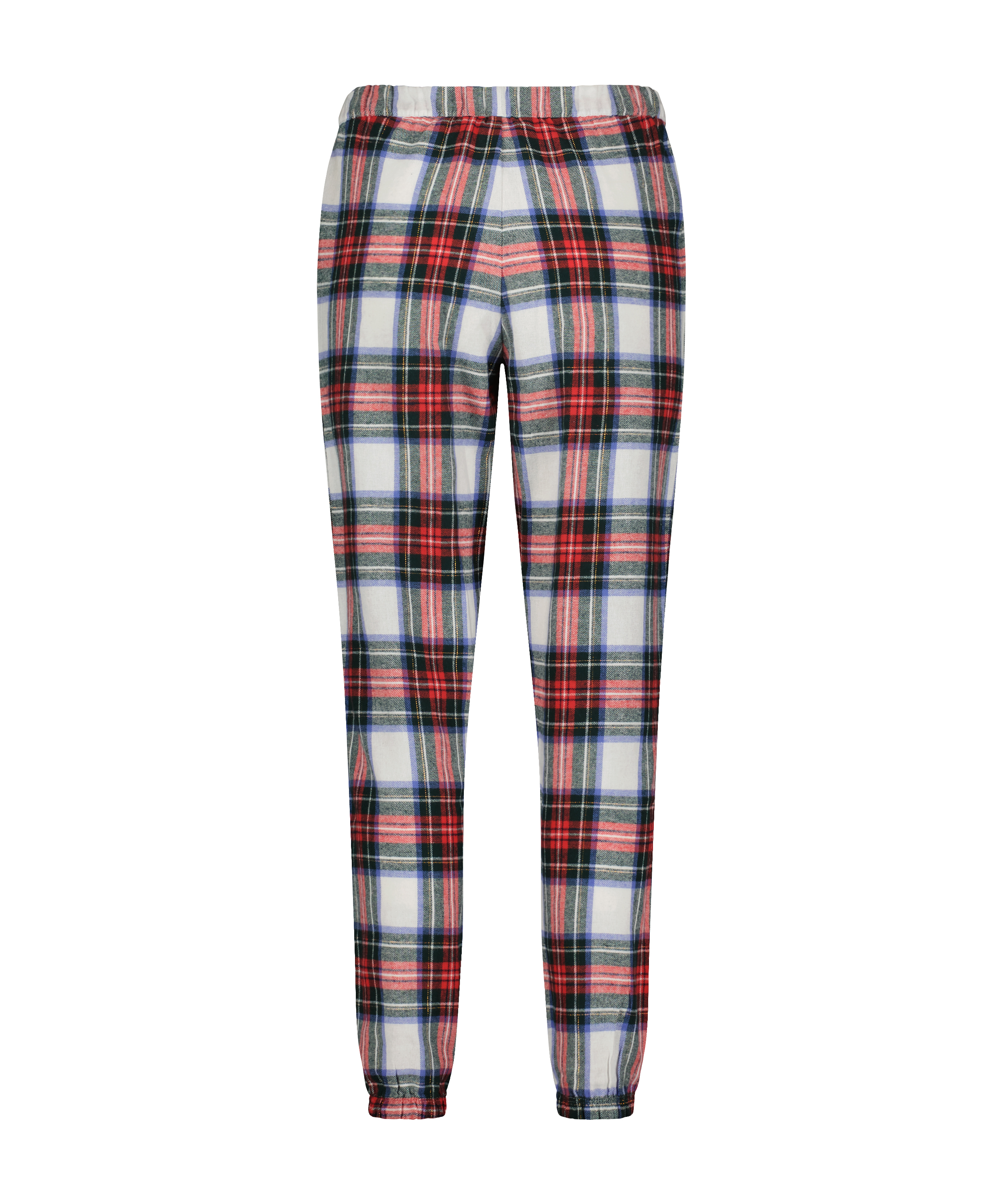 Pantalon de Pyjama Flanel, Blanc, main