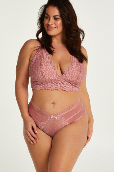 Hunkemöller String Lorraine Curvy Violet