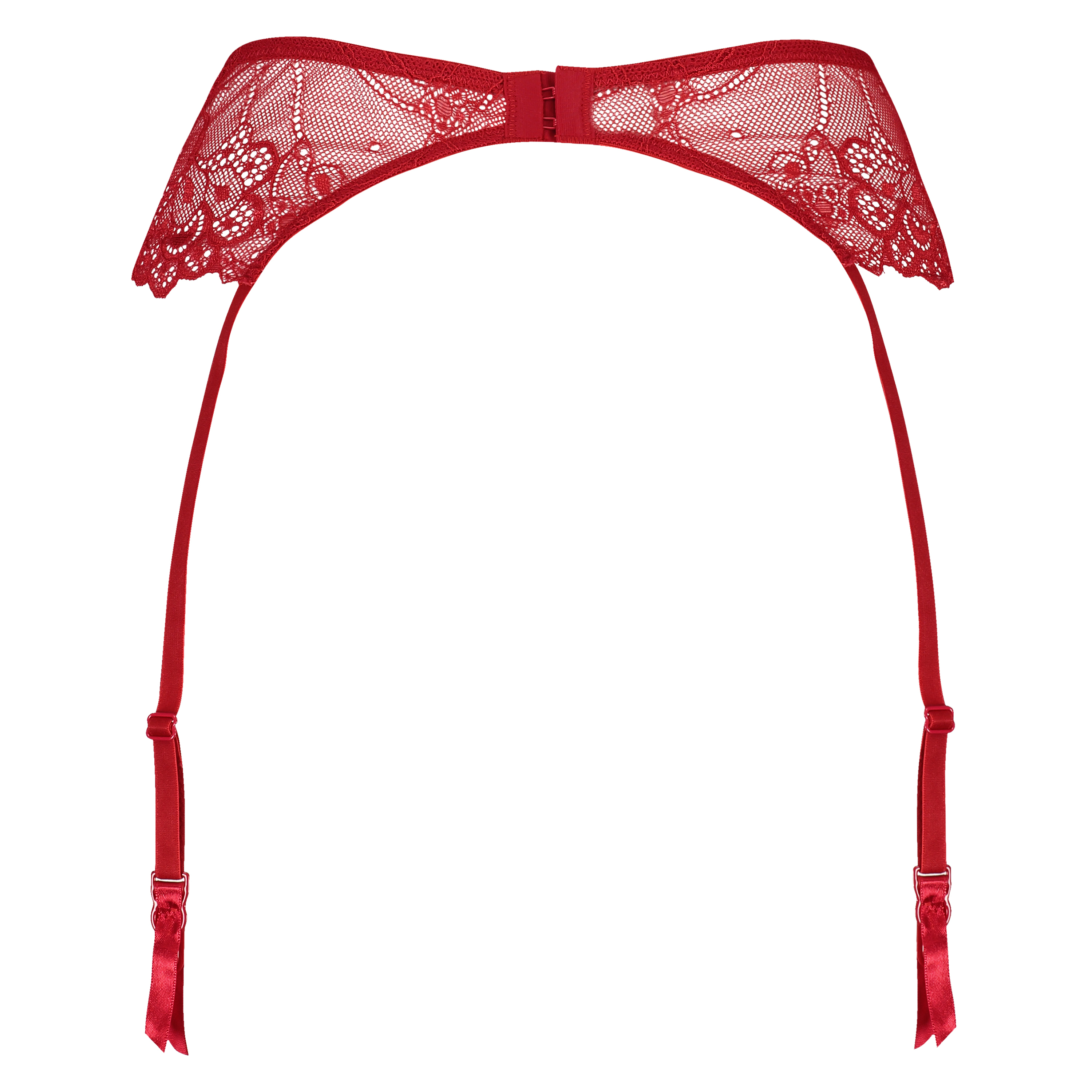 Porte-jarretelles, Rouge, main