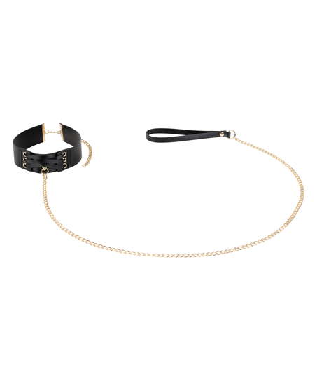 Private Choker Leash, Schwarz