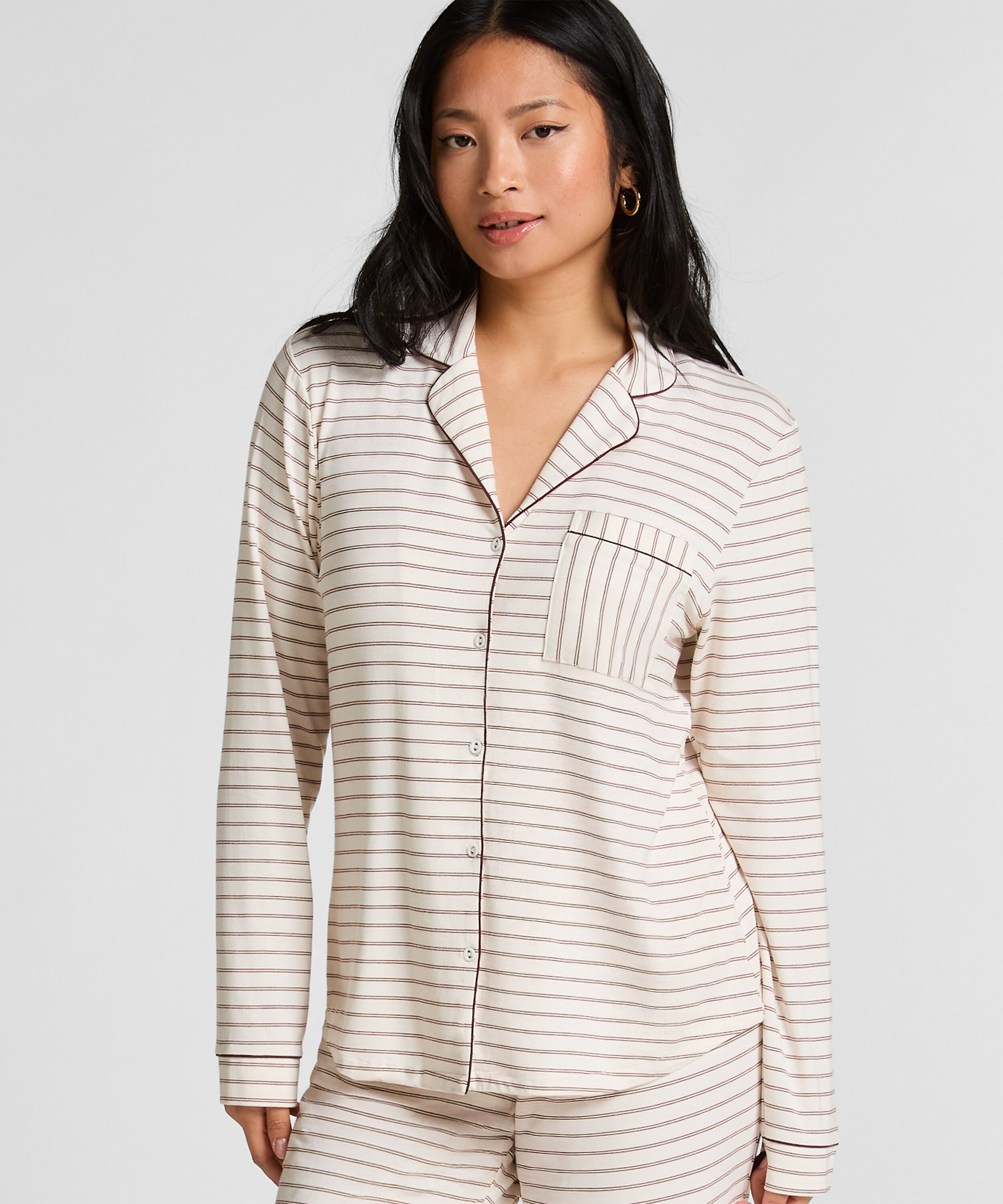 Langärmelige Jersey-Jacke Essential