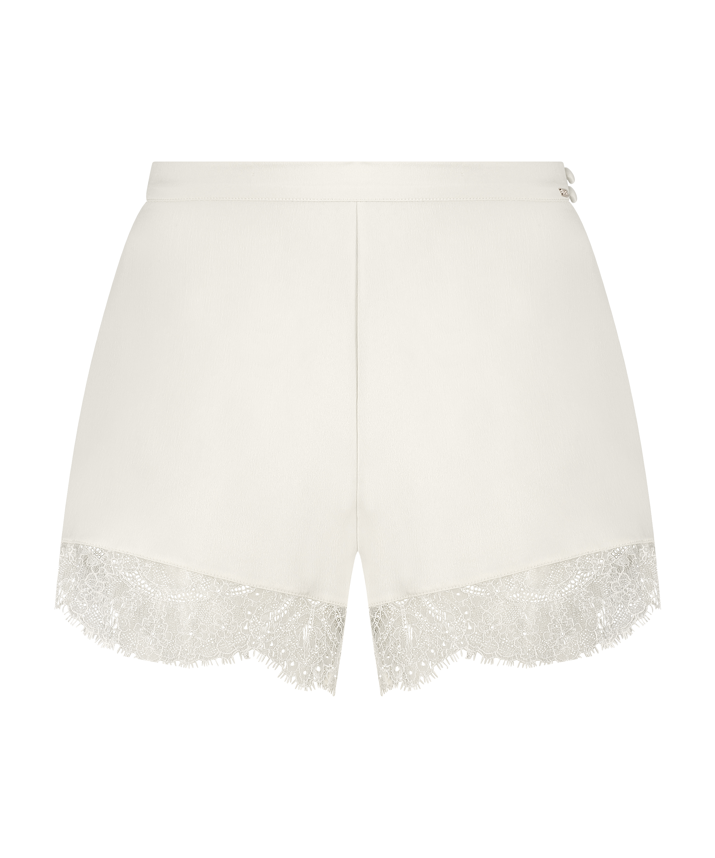 Satin Short Camille, Weiß, main