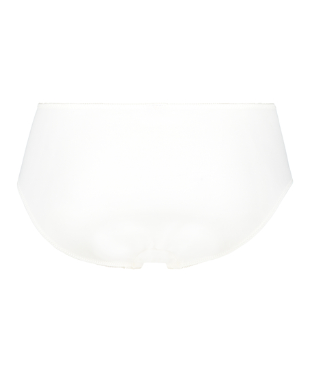 Hochgeschnittener Slip Diva, Weiß