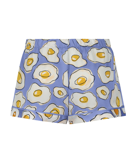 Pyjama-Shorts Satin, Lila