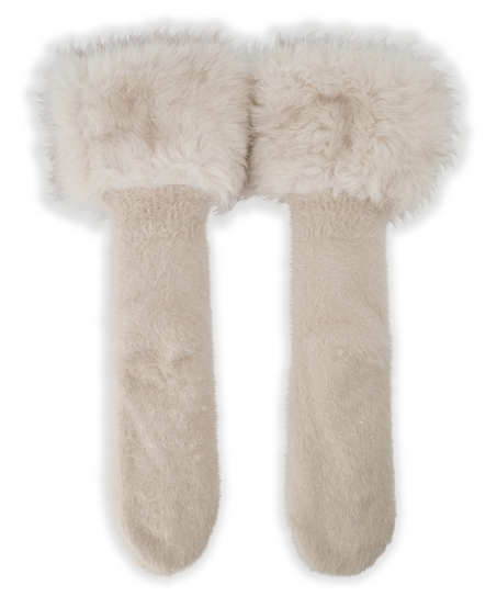 Chaussettes pour bottes, Blanc