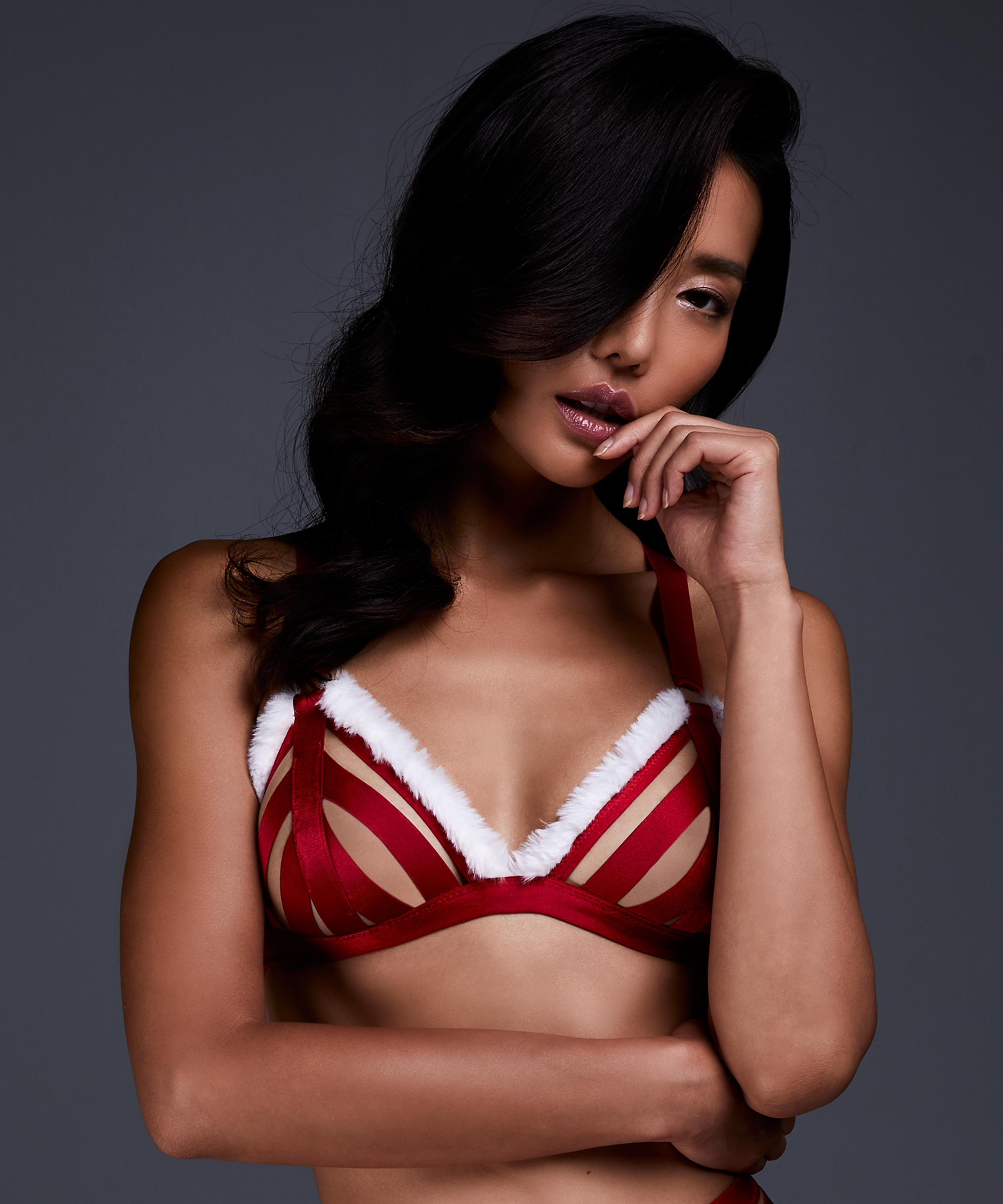 Bralette Wendy, Rot, main