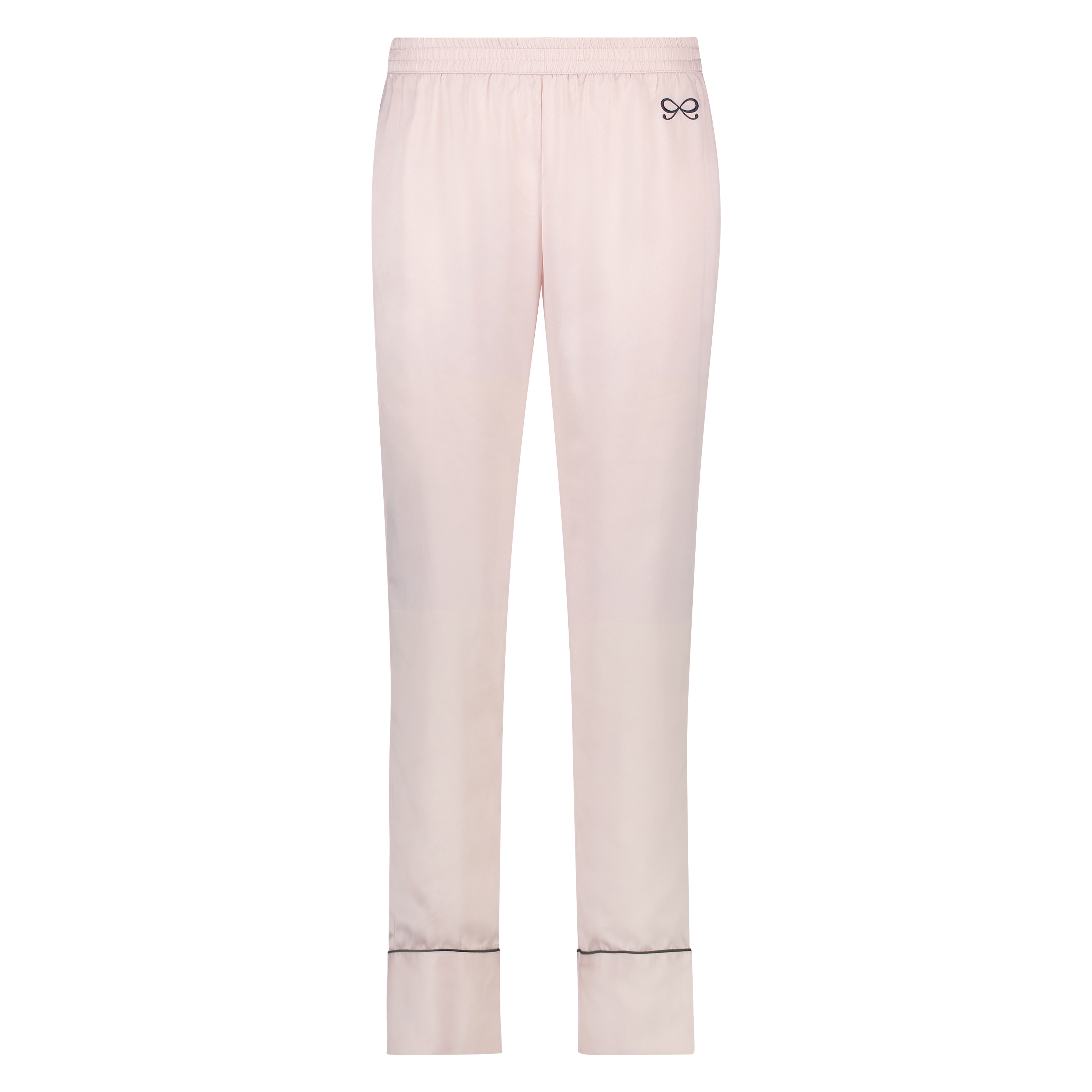 Pantalon de pyjama Satin Bow, Rose, main