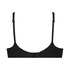 Vorgeformter Bügel-BH Mesh, Schwarz
