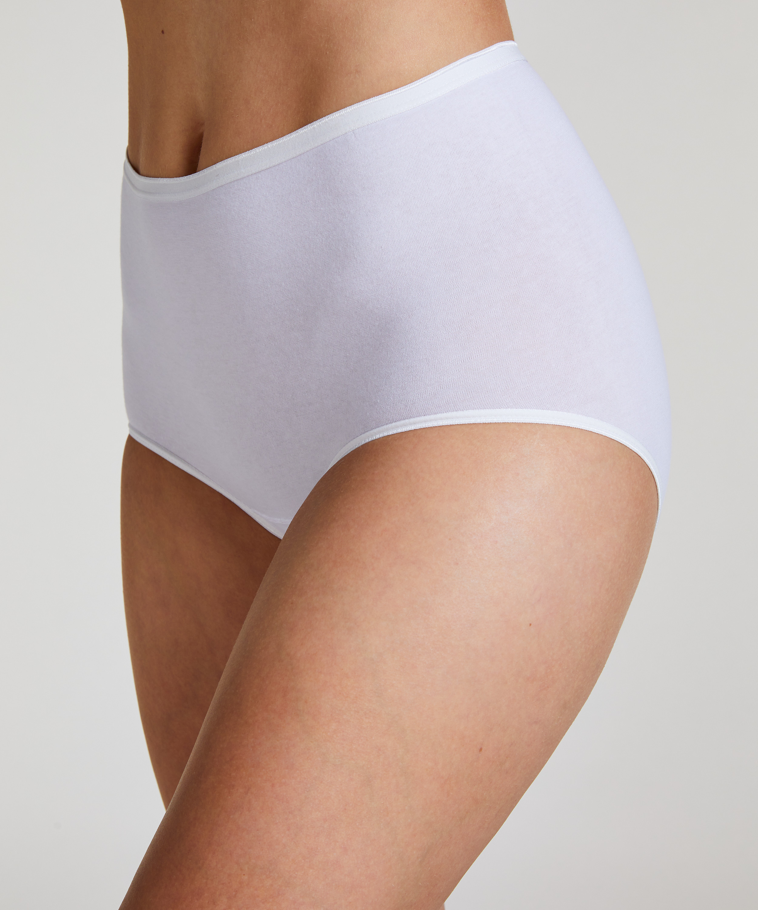 Superslip Maxi baumwolle, Weiß, main