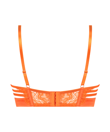 Soutien-gorge à armatures non-préformé longline Mitzy, Orange