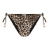 Bas de bikini Animalia, Marron