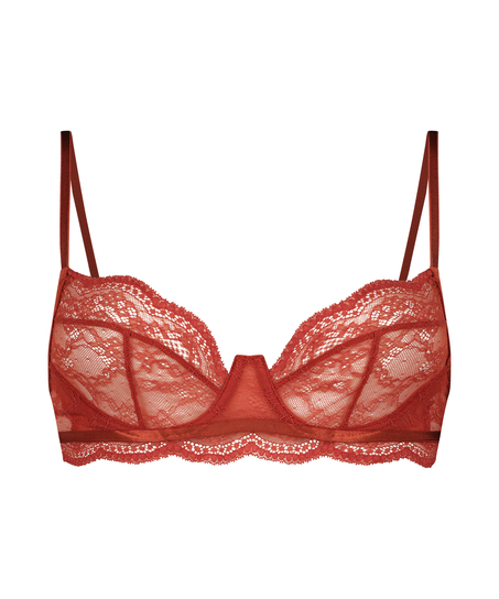 Soutien-gorge non-rembourré à armatures Isabelle, Orange