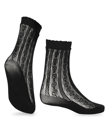 1 Paar Socken, Schwarz