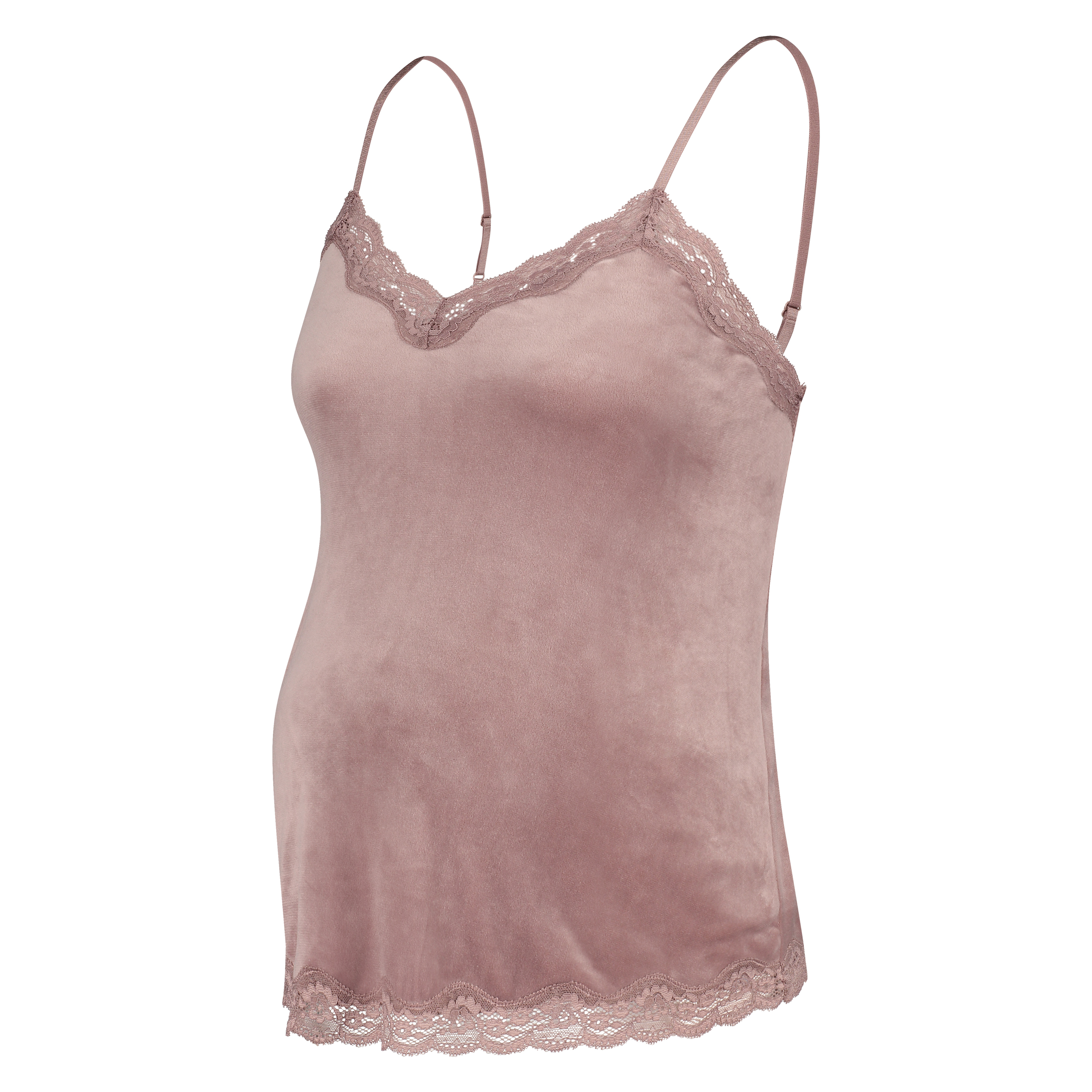 Camisole Velours Maternity, Rose, main