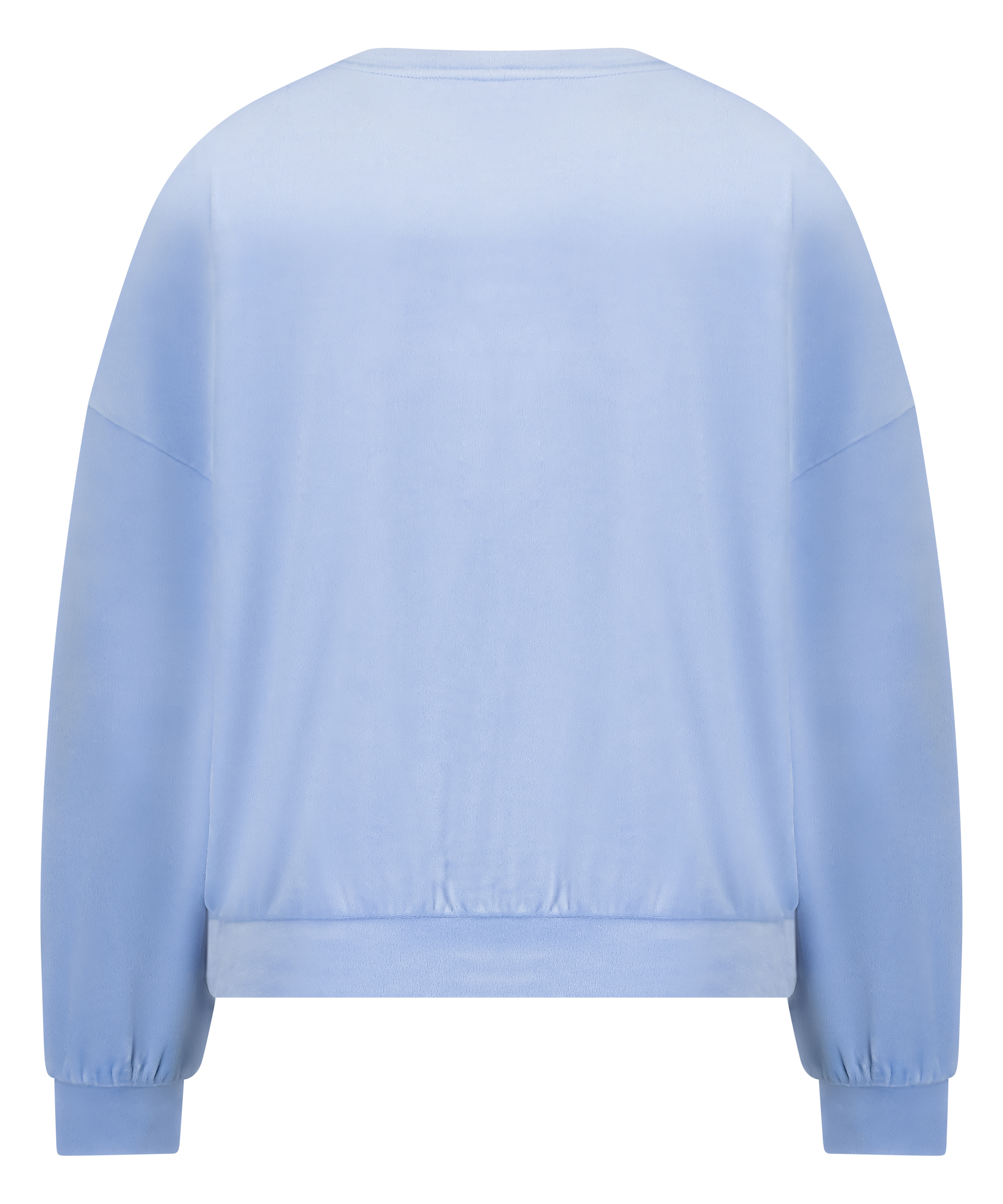 Velours Top, Blau, main