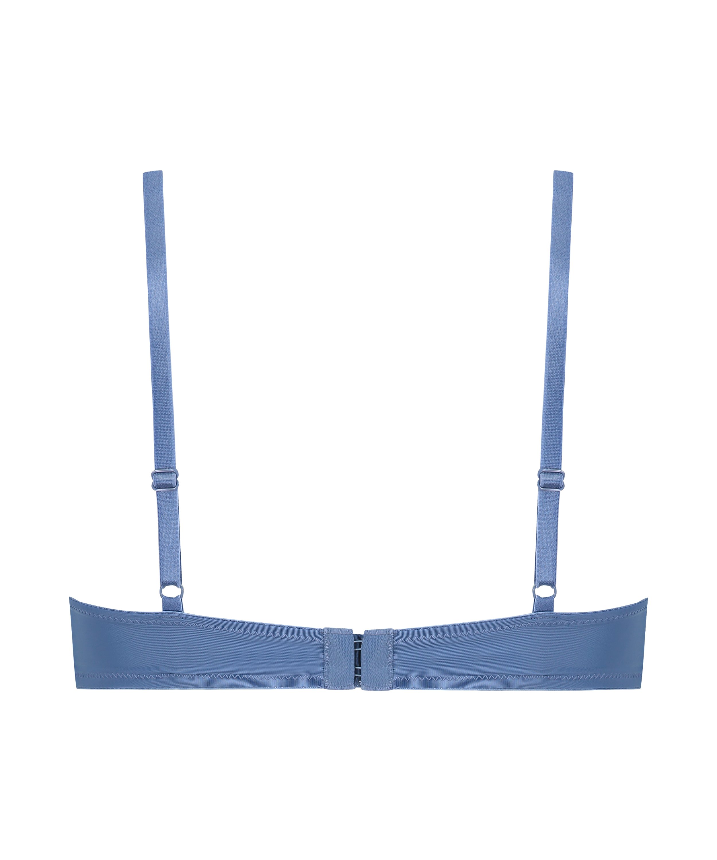 Vorgeformter Bügel-BH Plunge, Blau, main