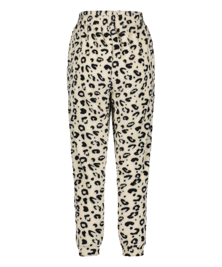 Pantalon de jogging polaire, Noir