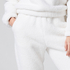 Pantalon de jogging polaire Snuggle, Blanc