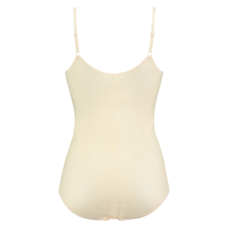 Body sculptante en dentelle scuba - Level 3, Beige