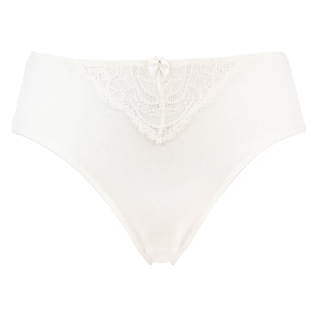 Slip taille haute Sophie, Blanc