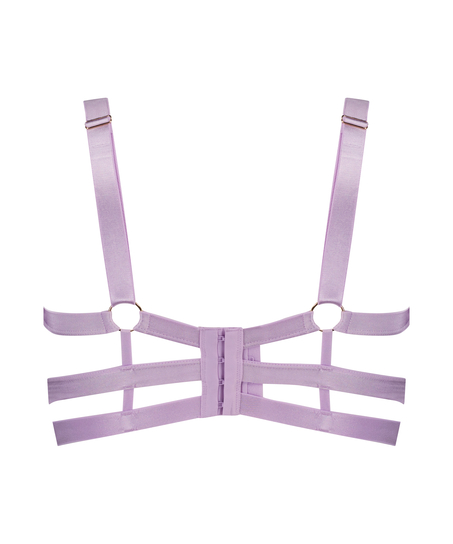 Soutien-gorge à armatures non rembourré longline Sadie, Violet